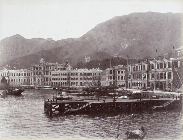 Pedder's Wharf and Praya, Hong Kong