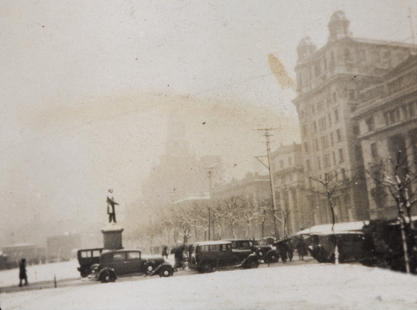 Snow on the Bund, Shanghai, January 1931