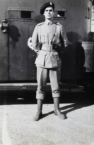 Jack Ephgrave, Armoured Car Company, Shanghai Volunteer Corps training camp, 1931