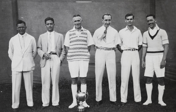 British Cigarette Company 1933 tennis team, Shanghai