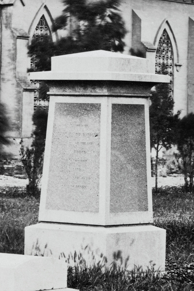 Gravestone for William Henry Wardley, The Old Cemetery, Shanghai