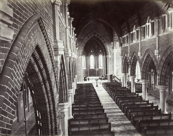 Interior of Holy Trinity Cathedral, Shanghai