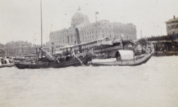 The Customs Jetty on the Bund and River Huangpu, Shanghai