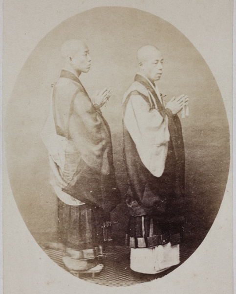 Two Japanese monks