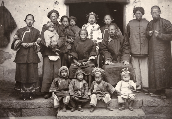 Zhangpu student with his father's family
