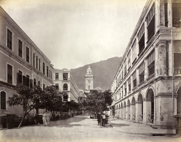 Pedder Street and the Clock Tower, Hong Kong
