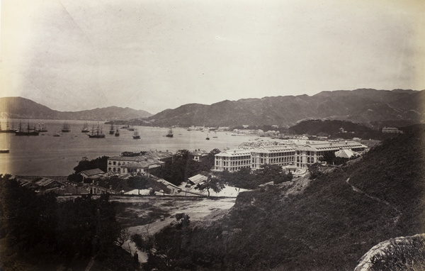 Victoria Barracks, viewed from Scandal Point, Hong Kong