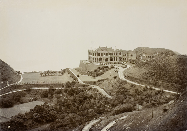 Mountain Lodge and surrounding grounds, Victoria Peak, Hong Kong