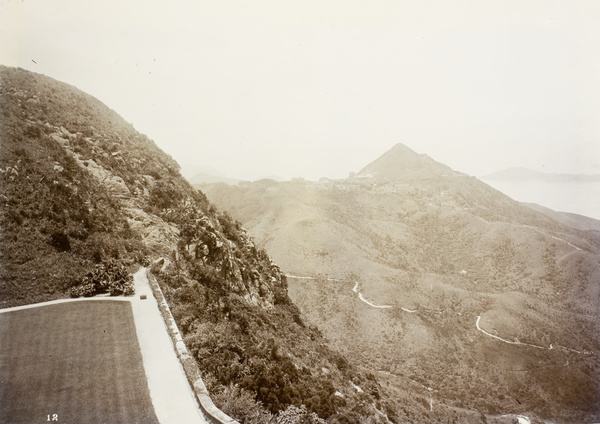 Mount Kellet, seen from the Mountain Lodge, Hong Kong