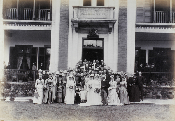 Wedding of Miss Phillips and Dr. Reid