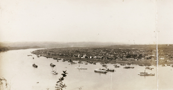 Panorama of Ichang (left side of photo)