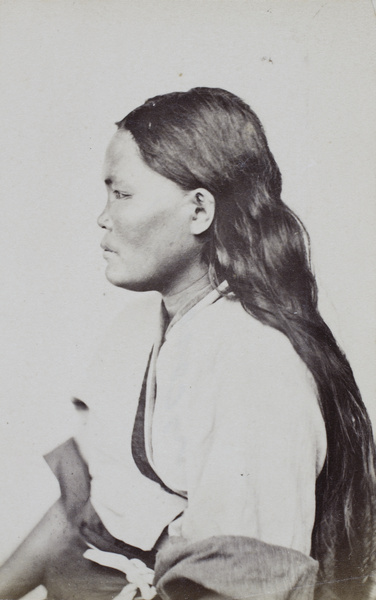 A portrait of a Pepohoan woman, Baksa, Taiwan