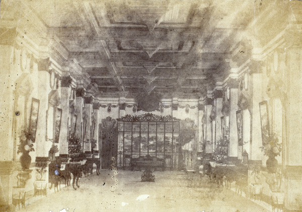 Hall of the Calm Sea (Benevolence Hall  / Jurentang Hall 居仁堂), Zhongnanhai (中南海), Beijing