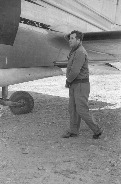 Crew man, Civil Air Transport airfield