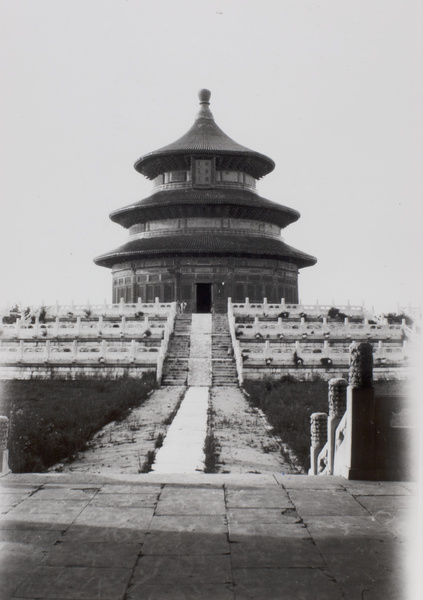 Temple of Heaven after reconstruction, Peking, 1928