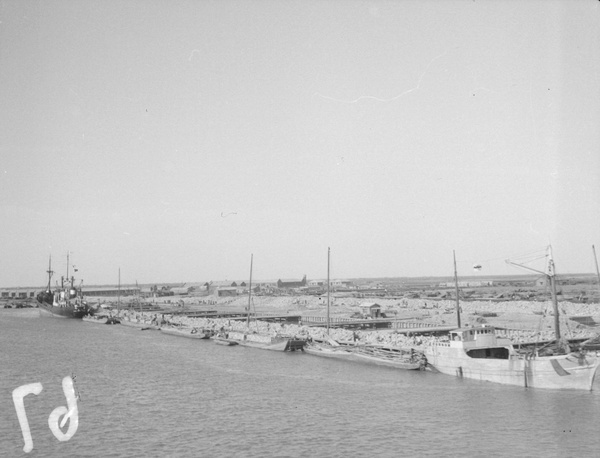 Barges at Tongku port