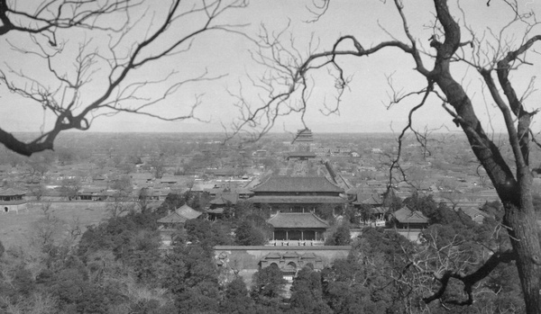 View from Coal Hill, Peking