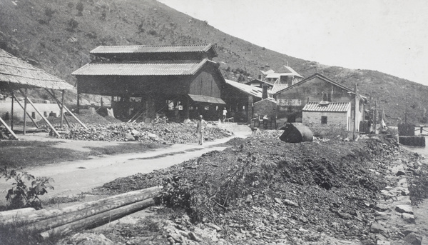 Slag yard, China Mining & Metal Company Ltd., Gin Drinkers Bay (醉酒灣), Hong Kong