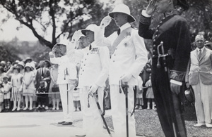 Prince George at Empire Day Parade, Shanghai, 1926