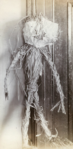 Straw figure of a human