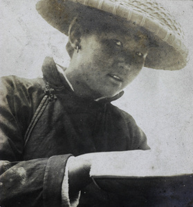 Portrait of woman in a hat