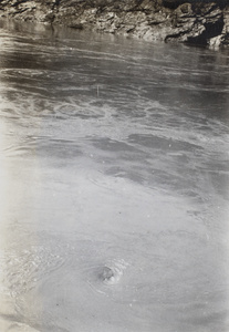 A small whirlpool, Yangtze River