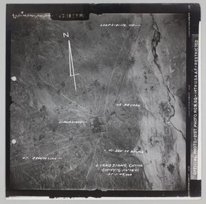 USAAF aerial view of Liangxiang, Beijing