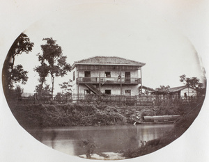 Residence of Herr S.P. Barchet, near Yinjiang (鄞江镇), near Ningbo