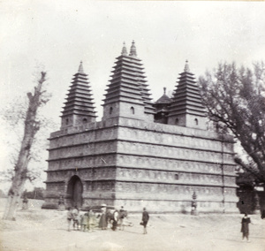 Temple of Five Pagodas (Wutasi), Peking suburbs, 1900