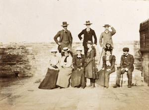 Group at the 'Observatory', Peking, 1900