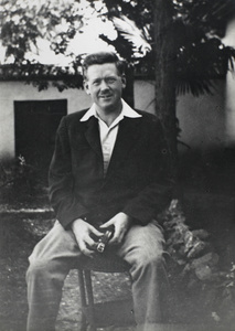 Fred Cottrell at Hweitseh, 1933
