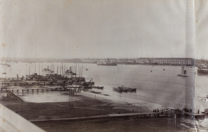 Section 1 of a panoramic view of the Huangpu River, Shanghai