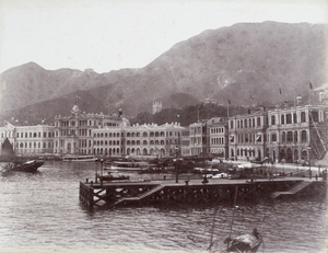Buildings along Victoria Harbour, Hong Kong