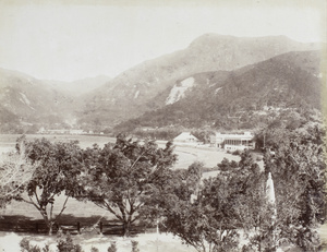 View of the Happy Valley Racecourse, Hong Kong