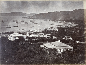 View of the Victoria Harbour, Hong Kong