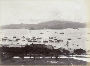 Ships and Victoria Harbour, Hong Kong