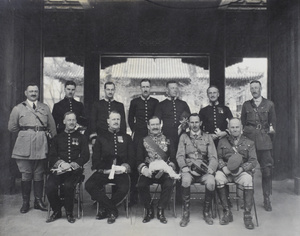 Sir Beilby Alston and others, British Legation, Beijing