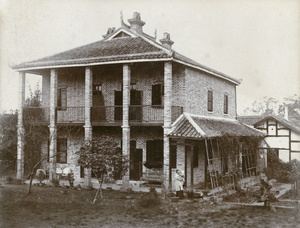 The Elliott's house at Paoning, 1908