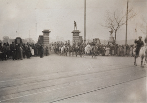 Light Horse Troop, Shanghai Volunteer Corps route march, 1930