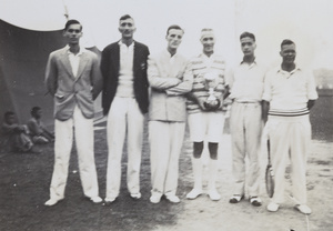 British Cigarette Company 1932 tennis team, Triangular Match winners, Shanghai