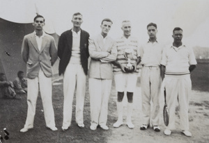 British Cigarette Company 1932 tennis team, Triangular Match winners, Shanghai