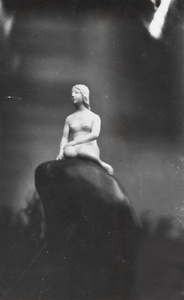 A model of 'The Little Mermaid' statue