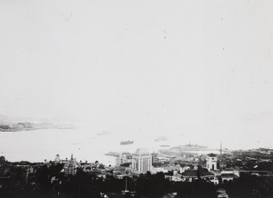 Hong Kong harbour, 1945