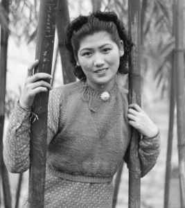 Jiang Fangling, with inscribed bamboo, Northern Hot Springs Park