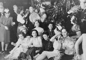 New Year's Eve party, Chinese Embassy, Moscow, 1947
