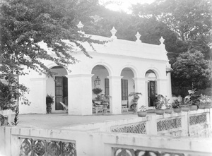 The Customs Assistant's house, Lappa Island, near Macau, 1906