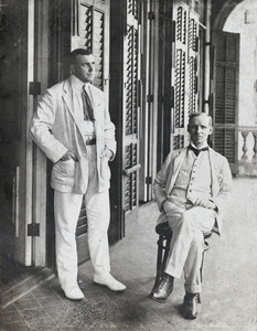 Hedgeland and Stanley Wright, Hong Kong, 1910