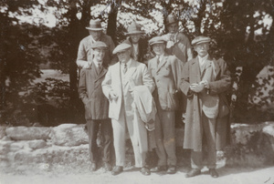 Hedgeland and others at Dartmoor, England