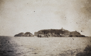 Tsungming Island and Shaweishan lighthouse on the mouth of the Yangzi