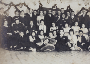 New Year's Night party, 1921, Shanghai
